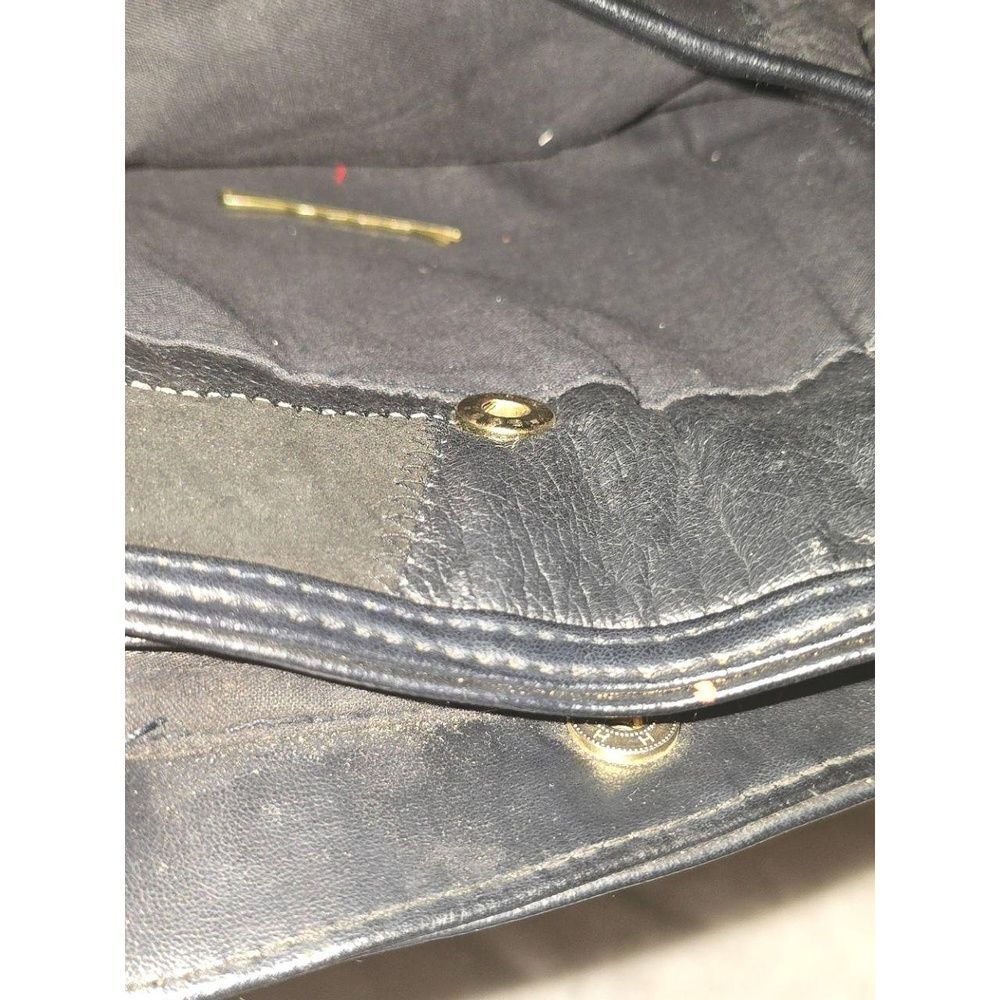 Vintage VR. CLASSICS Black Patchwork Shoulder Bag Womens - Picture 4 of 5